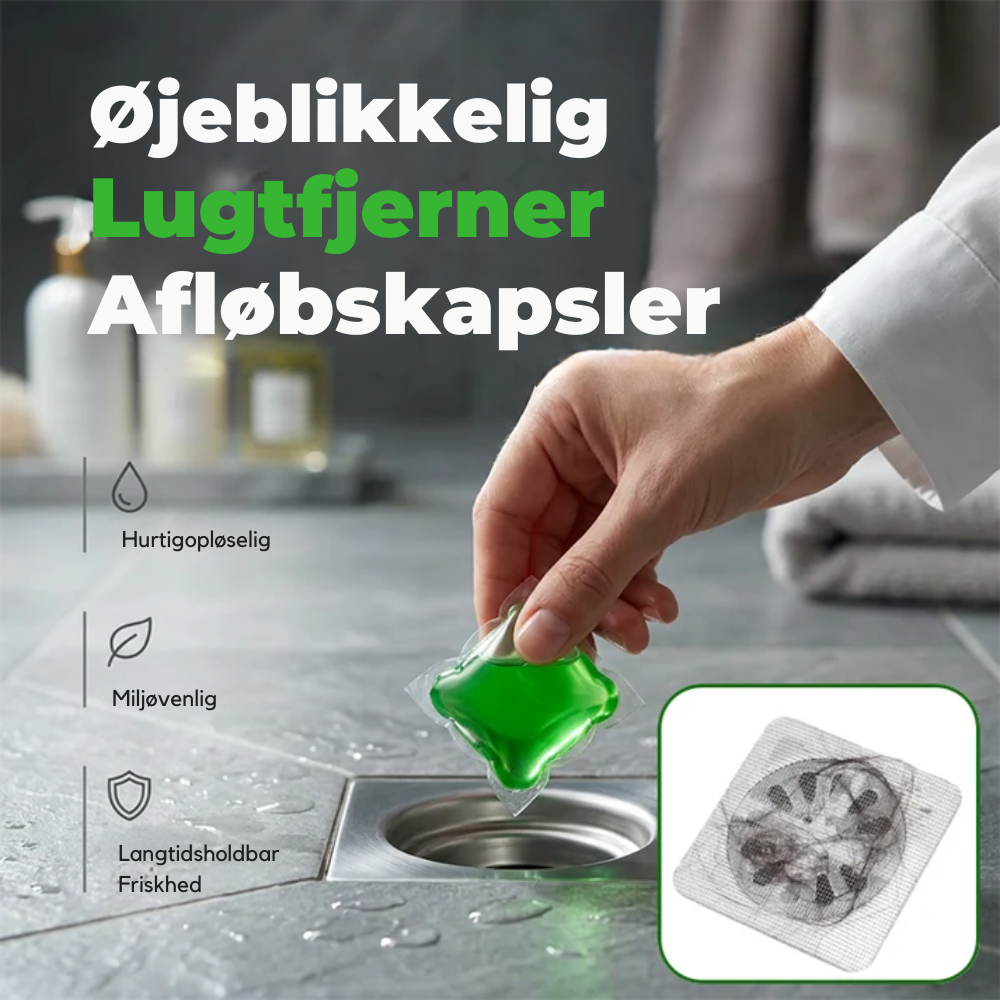 OdorAway™ | Friskere afløb til et mere indbydende hjem