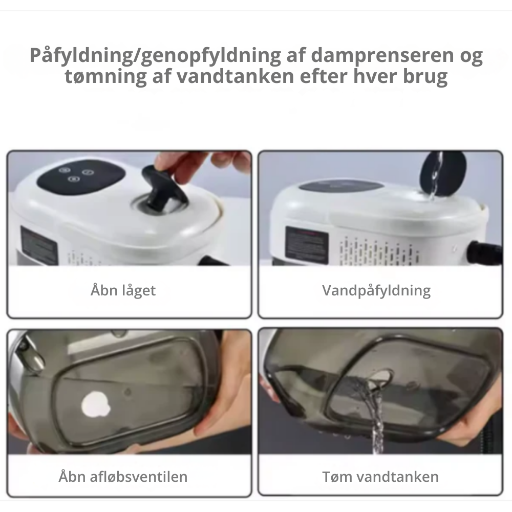 PowerSteam™ | Gør hjemmet dybt rent med damp