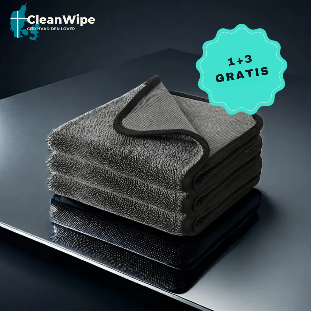 CleanWipe™ | Tør hurtigt, sikkert og uden striber – hver gang
