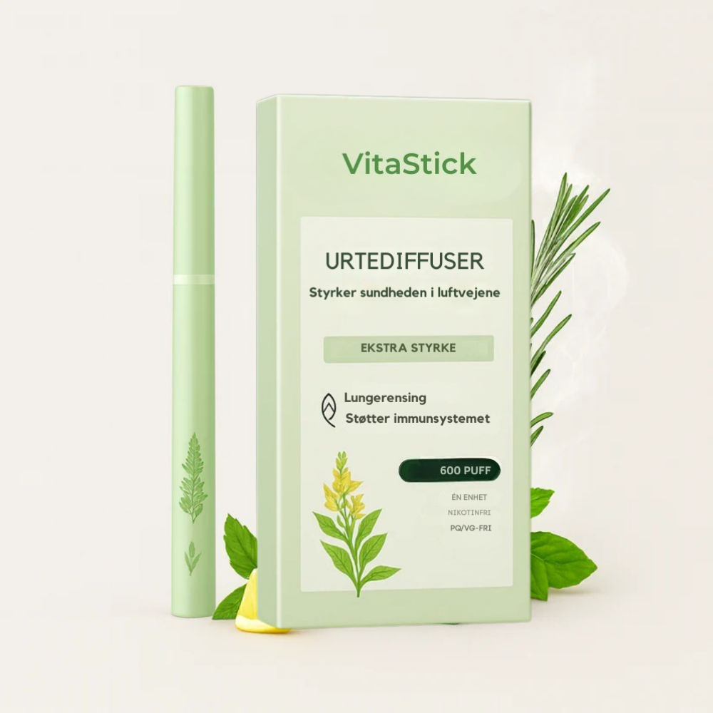 VitaStick™ | Føl dig socialt komfortabel igen uden lugten af cigaretter