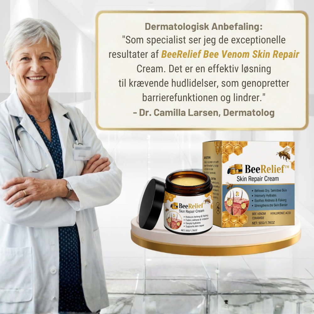 BeeRelief™ | Hurtig naturlig ro til irriteret og kløende hud