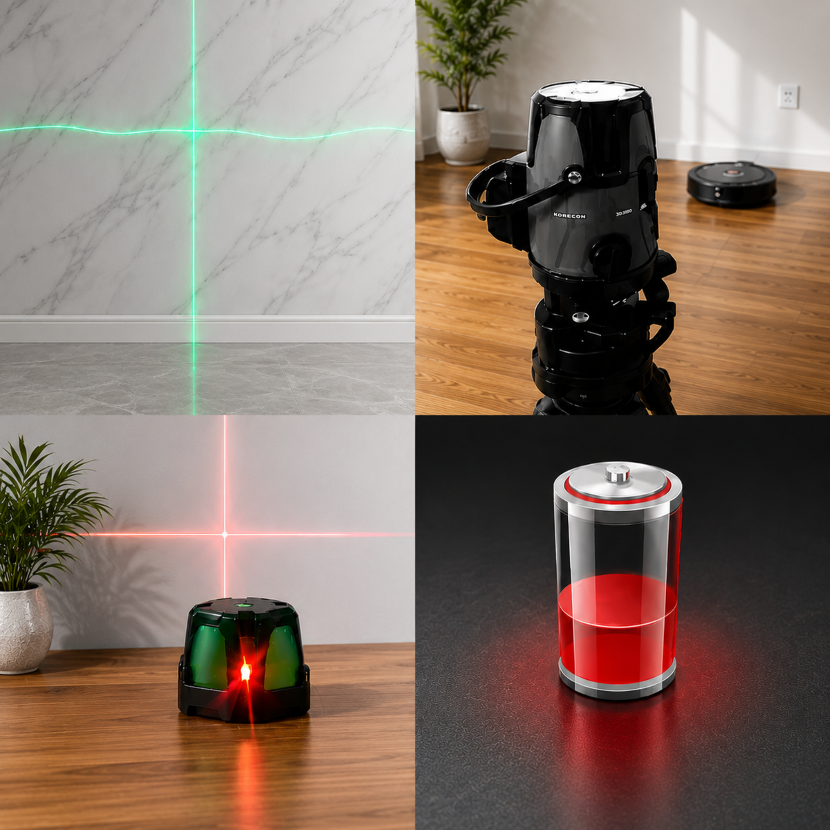 LaserGuide™ | Se vinklen før du borer eller monterer