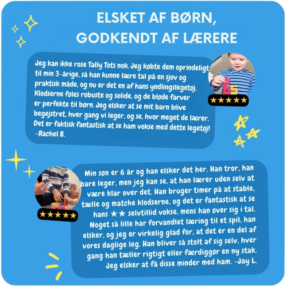 SumBlocks™ | Sjove byggeklodser der lærer børn at regne