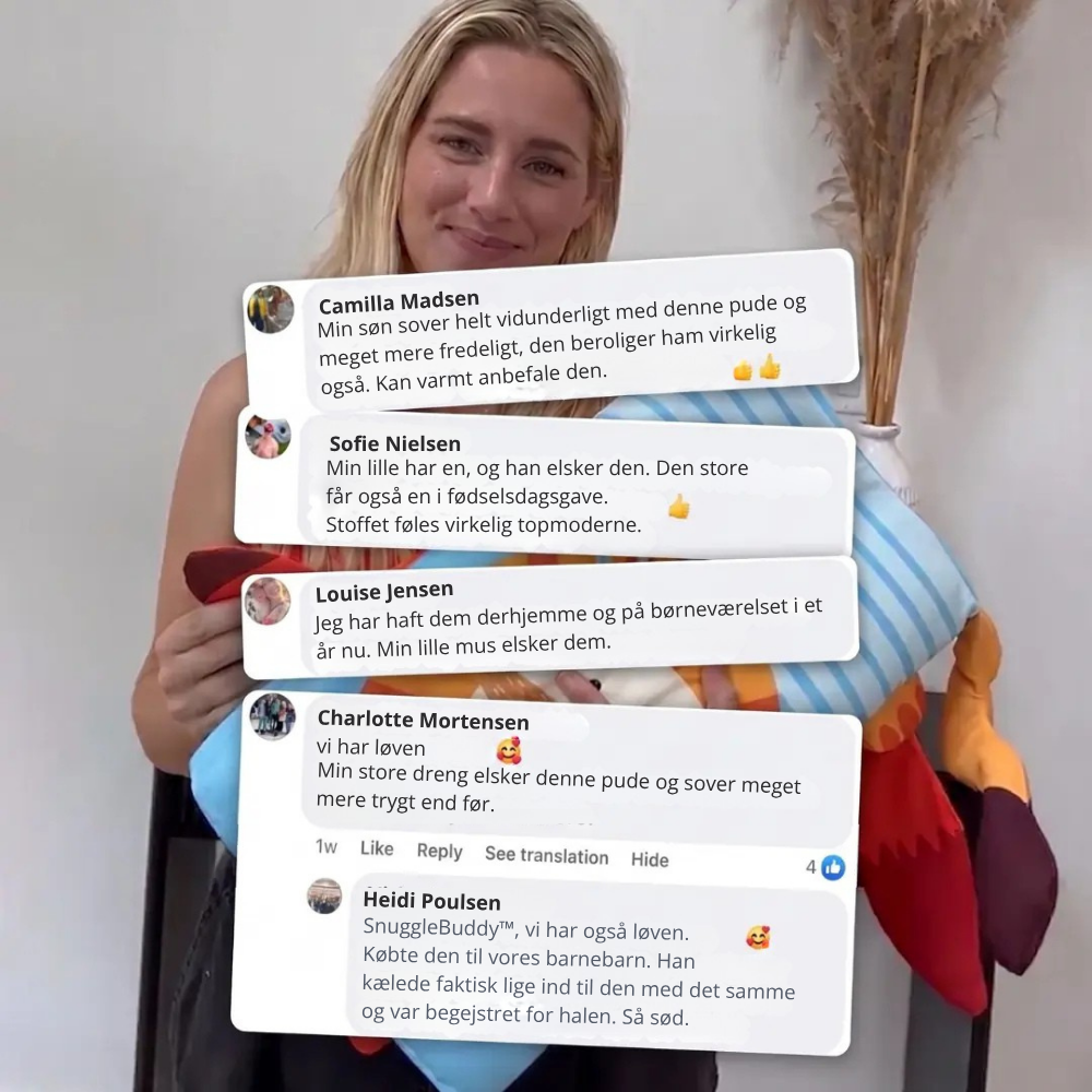 SnuggleBuddy™ | Roligere puttetid og bedre nætter for alle