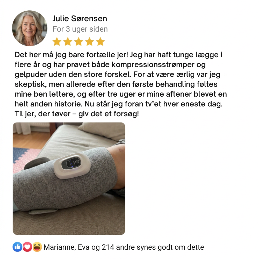PulseWrap™ | Få lettere, mere afslappede lægge på 15 minutter