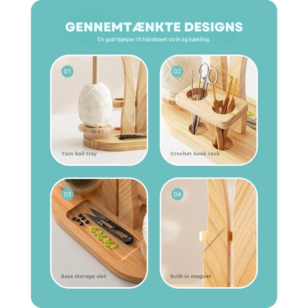 GarnGenie™ Pro | Garnholder Pro i topkvalitet med kraftig magnet