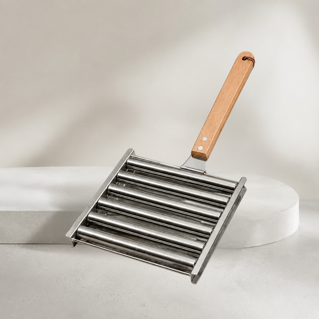GrillGrip™ | Grill alle pølser perfekt – på én gang