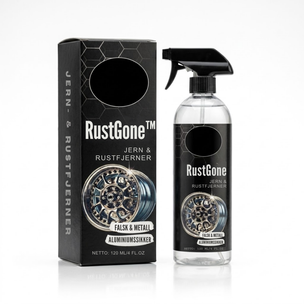 RustGone™ | Rustfjerner spray til bil og metaloverflader