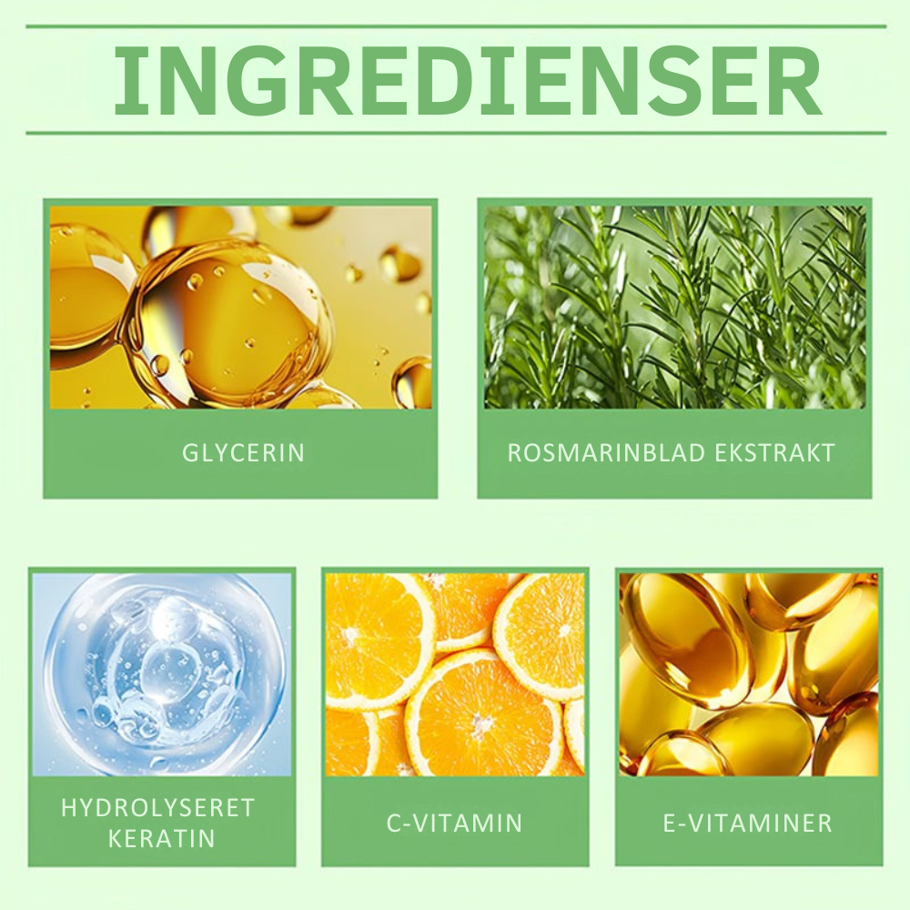 KeratinRevive™ – Den eksperthårshampoo, der styrker, nærer og stimulerer væksten fra rødderne