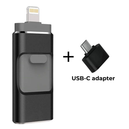 MemoKey™ | 4 i 1 USB-hukommelse - lynhurtig billedoverførsel