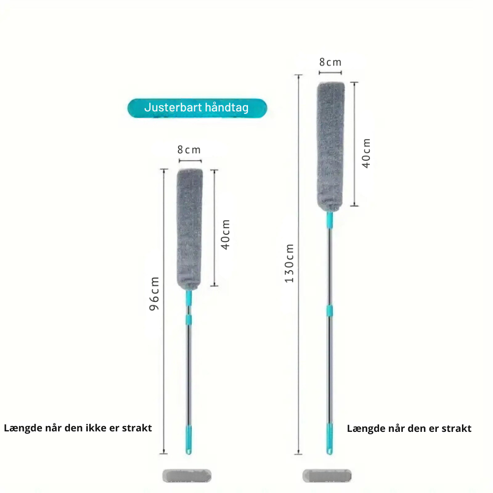 DustReach™ | Gør rent hvor støvet gemmer sig uden besvær