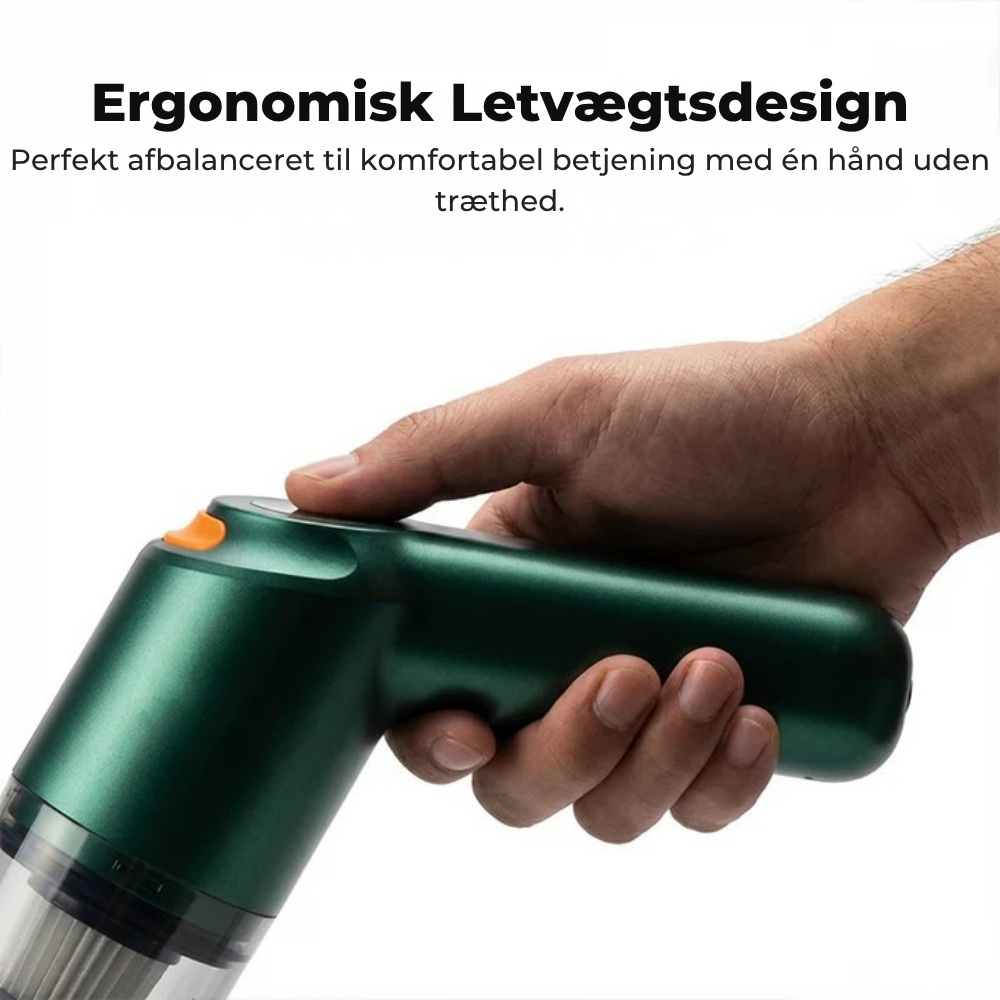 AutoVac™ Pro | Kompakt bilstøvsuger til hurtig rengøring overalt