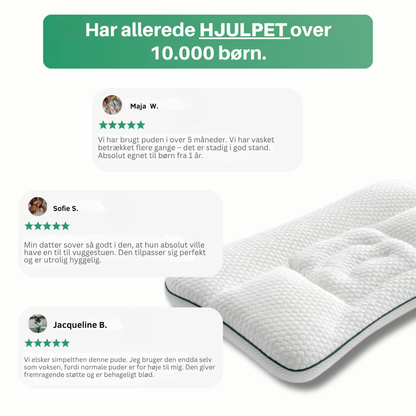 ErgoPillow™ Junior | Når dit barn sover bedre, gør du også