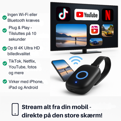 StreamLink™ | Frihed til at streame – uden WiFi