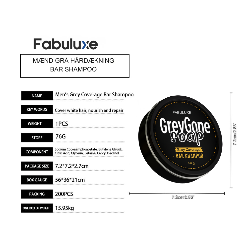 GreyGone™ | Genopret din naturlige hårfarve på den sunde måde