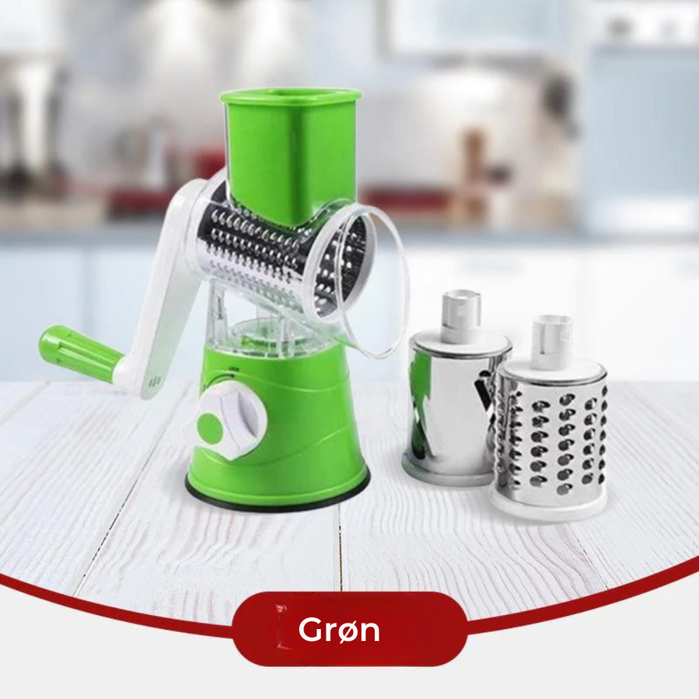 TurboGrate™ | Gør madlavning hurtigere, sjovere og helt uden besvær