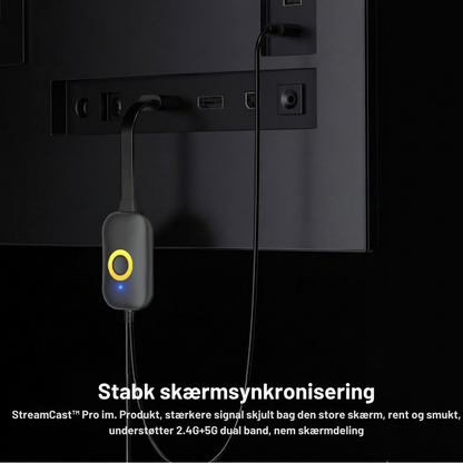 StreamCast™ Pro | Større skærmoplevelser uden Wi Fi eller besvær