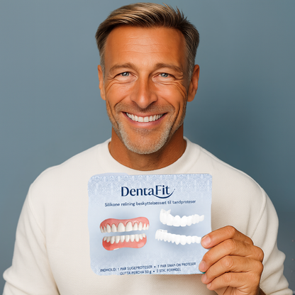 DentaFit™ | Det perfekte og øjeblikkelige smil, uden smerte og uden aftale