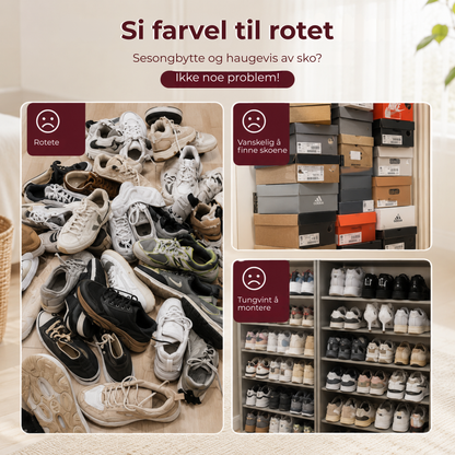SkoBoks™ | Find dine sko uden at lede efter dem