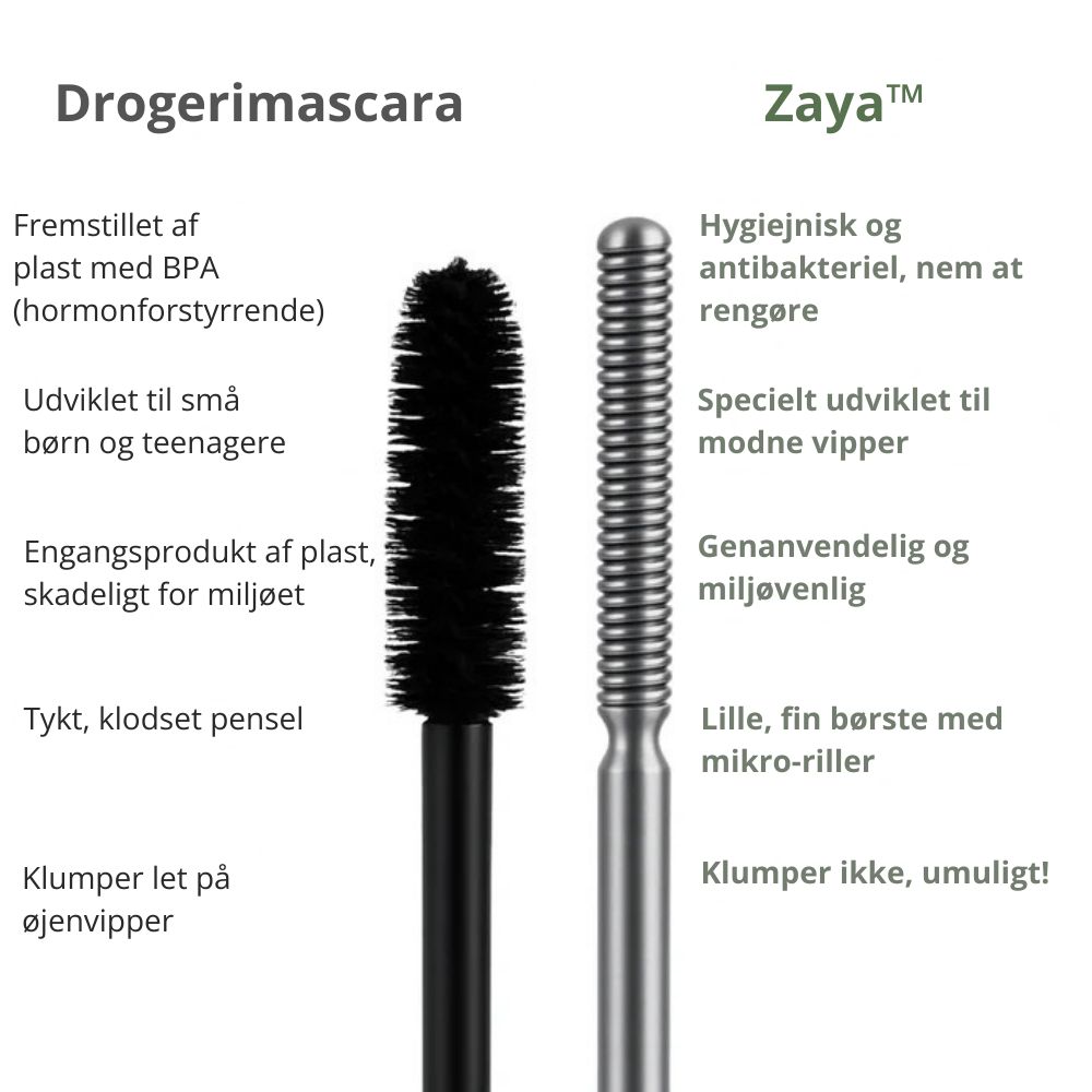 Zaya™ | Metalkam til smukkere og længerevarende vipper