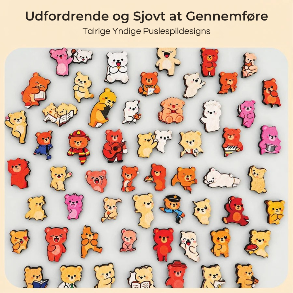 PawPuzzle™ | Dekorativt hundepuslespil med hygge og personlighed