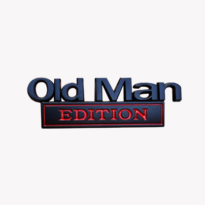 OldManEdition™ | Sjovt badge til bilen