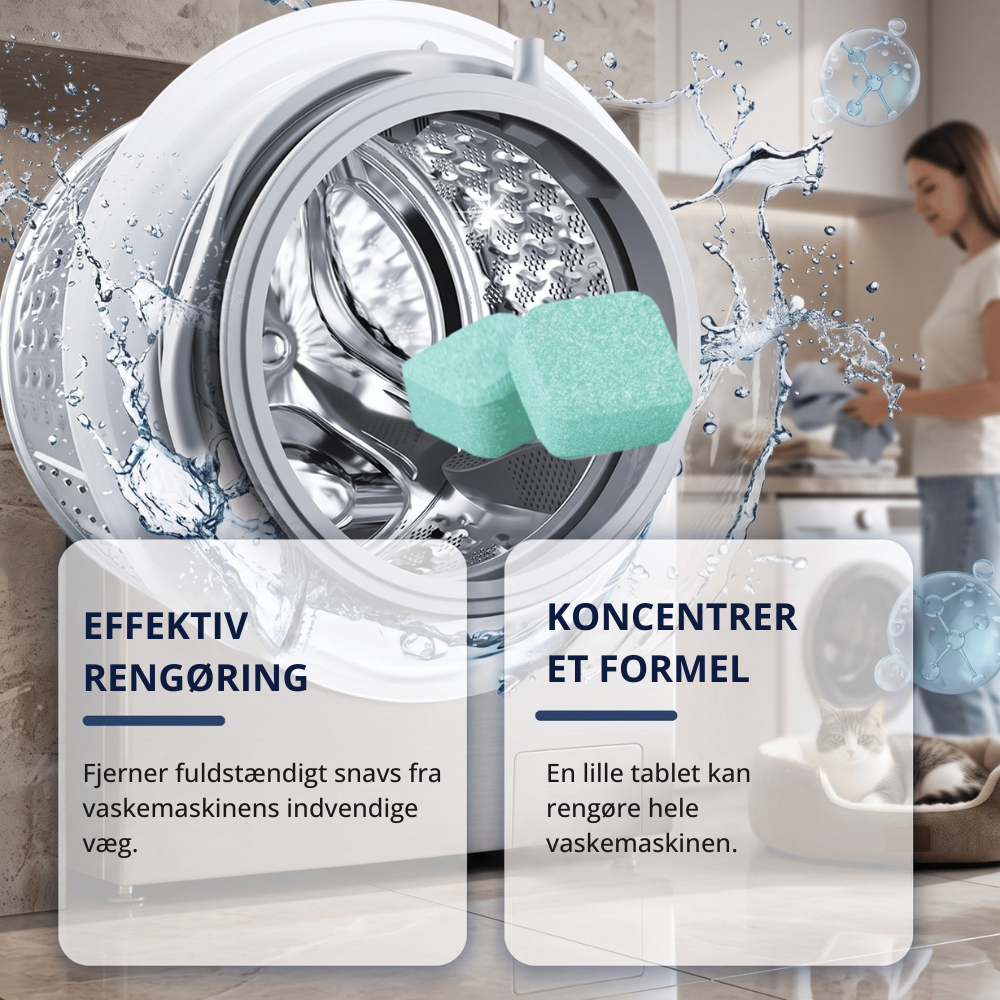 PureWash™ | Friskere vasketøj starter med en renere maskine