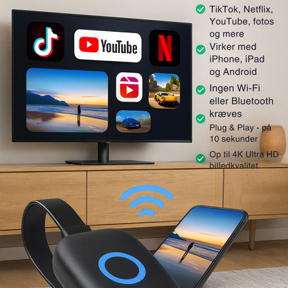 StreamLink™ | Frihed til at streame – uden WiFi
