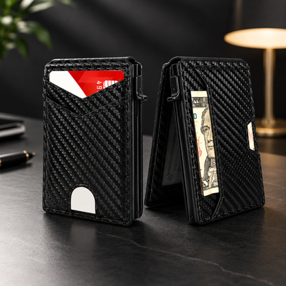 PopupWallet™ | Slank pung med hurtig adgang til kort