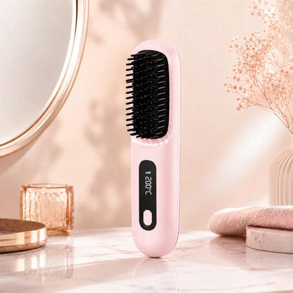 HeatBrush™ | Kort hår med volumen på få minutter