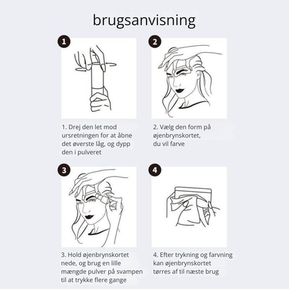 BrowStamp™ | Perfekte bryn på sekunder uden besvær hver morgen