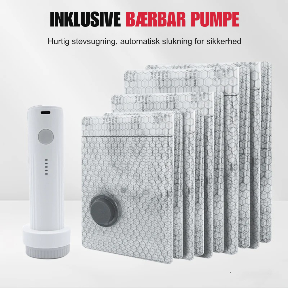 VacuPack™ | Pak smartere og få plads til meget mere