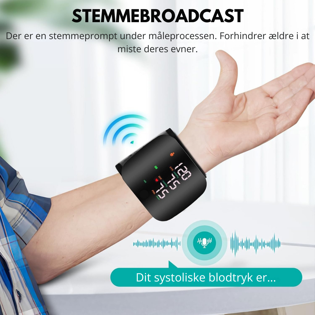 Serco™ | Intelligent blodtryksmåler  - Klinisk Præcision. Altid og overalt.