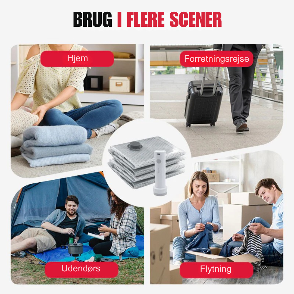 VacuPack™ | Pak smartere og få plads til meget mere