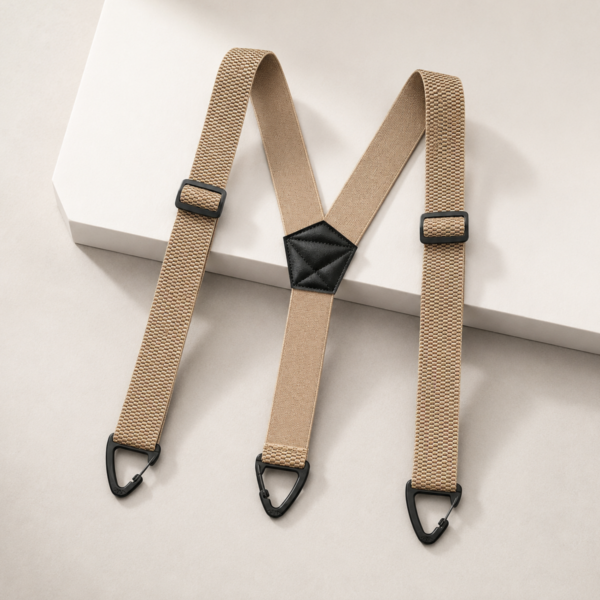 GripSuspenders™ | Hold bukserne oppe uden stram livrem