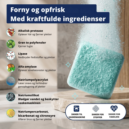 PureWash™ | Friskere vasketøj starter med en renere maskine