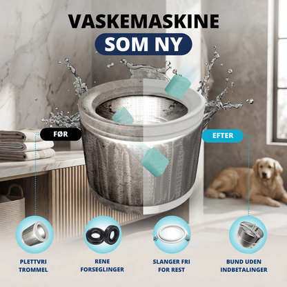 PureWash™ | Friskere vasketøj starter med en renere maskine