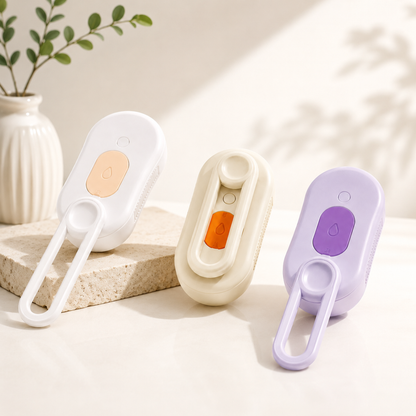 SteamBrush™ | Stop hårene, før de ender overalt i hjemmet