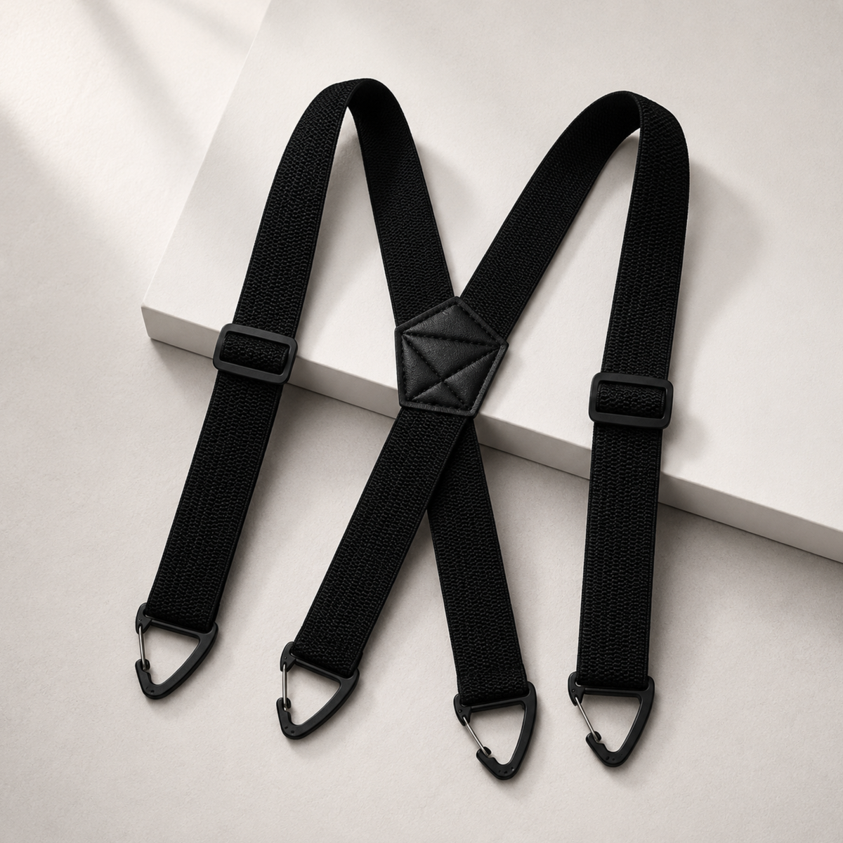 GripSuspenders™ | Hold bukserne oppe uden stram livrem