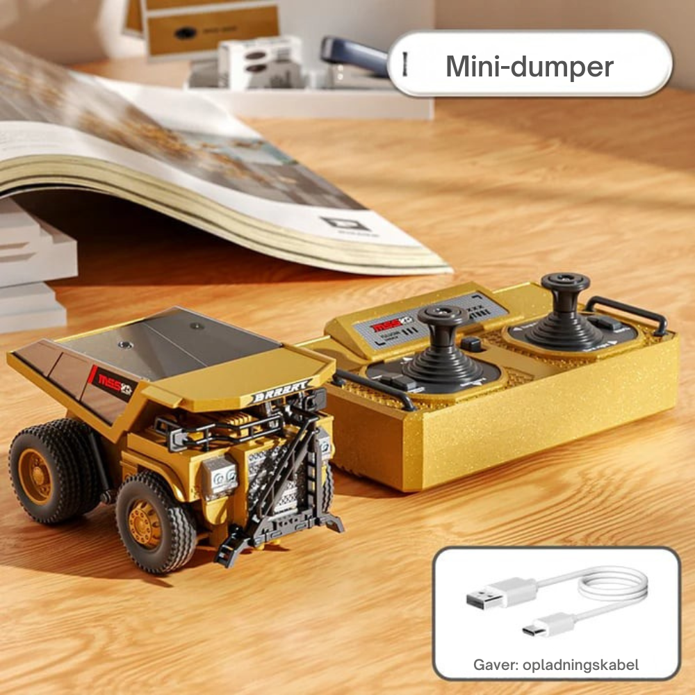MiniMachinery™ – Den miniature byggeplads, der virkelig fanger børns opmærksomhed