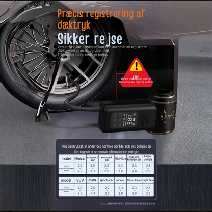 AutoVac™ Pro | Én kompakt løsning til en ren, sikker og klar bil