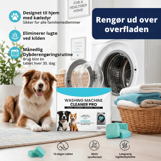 PureWash™ | Friskere vasketøj starter med en renere maskine