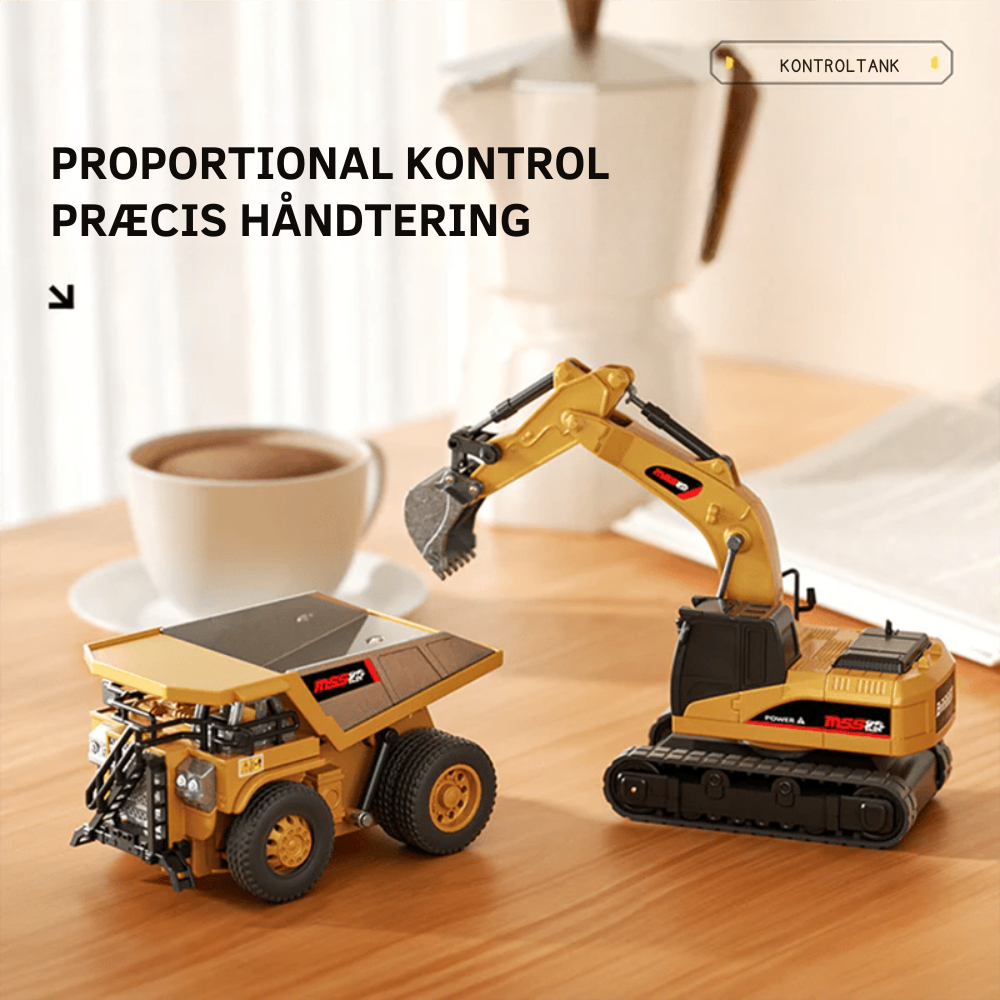 MiniMachinery™ – Den miniature byggeplads, der virkelig fanger børns opmærksomhed