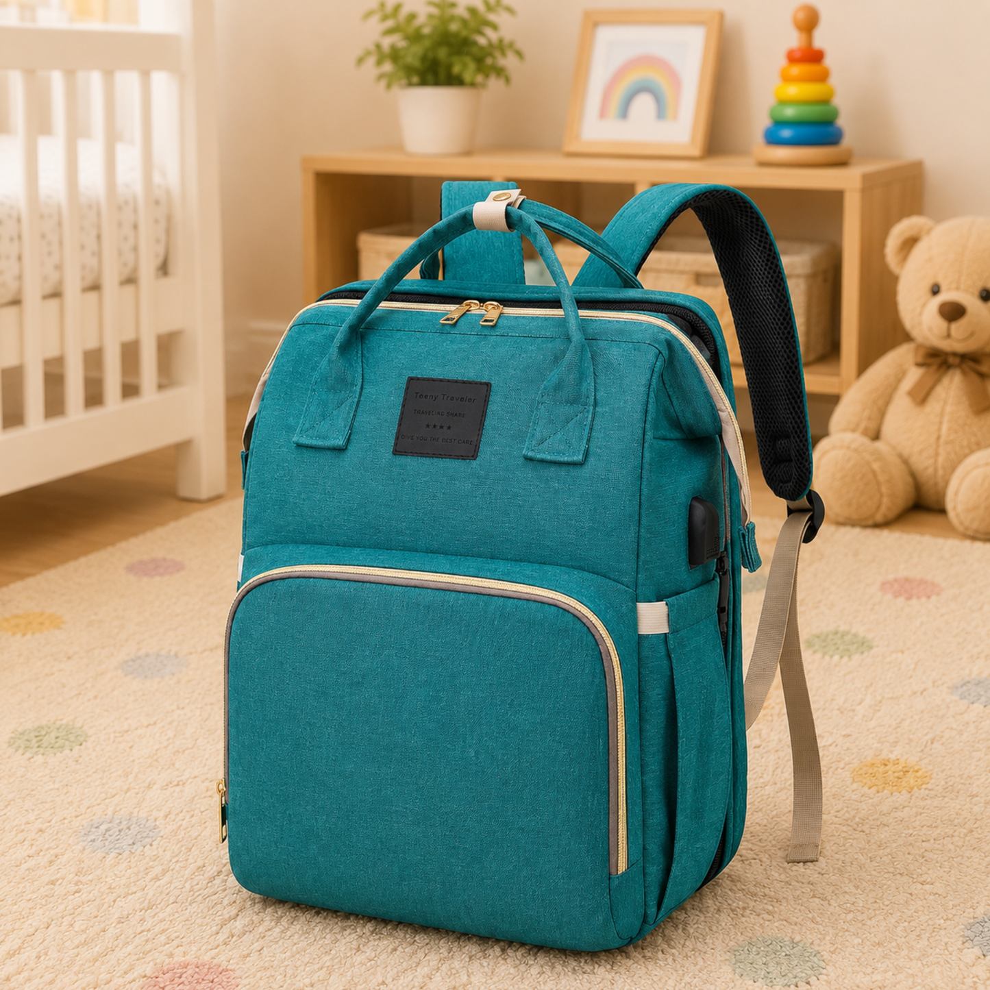 ParentPack™ | Organiseret puslerygsæk til lettere ture med baby