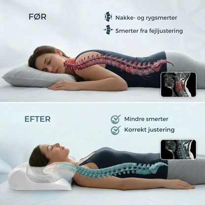 ErgoPillow™ | Få den støtte din nakke har manglet hver nat
