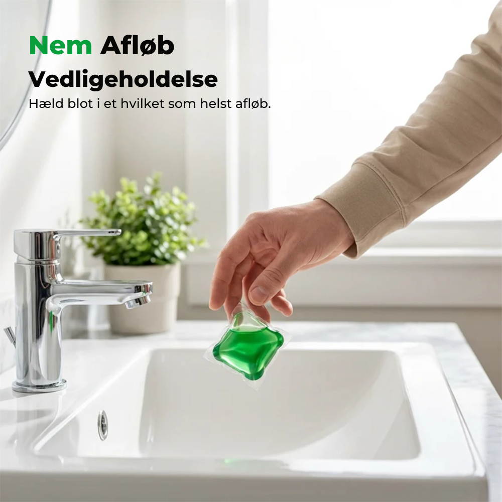 OdorAway™ | Friskere afløb til et mere indbydende hjem