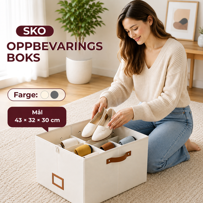 SkoBoks™ | Find dine sko uden at lede efter dem