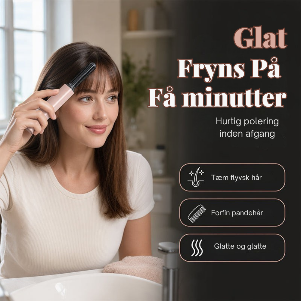 MiniStyle™ | Kompakt varmekam til hurtig opfriskning af pandehåret