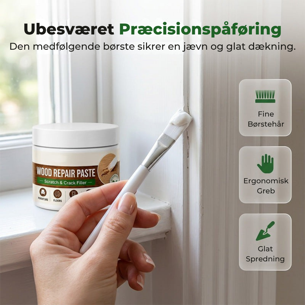 WoodRepair™ | Reparér synlige træskader uden at udskifte møblet
