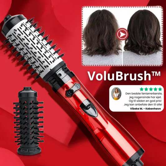 VoluBrush™ | Hemmeligheden bag perfekt hår derhjemme på bare 5 minutter